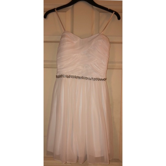 Macy's Dresses Juniors Above The Knee White Strapless Dress Poshmark